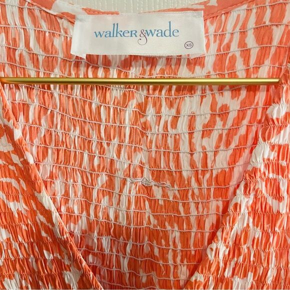 Elegant Pink and White Patterned Maxi Dress - Picture 9 of 11